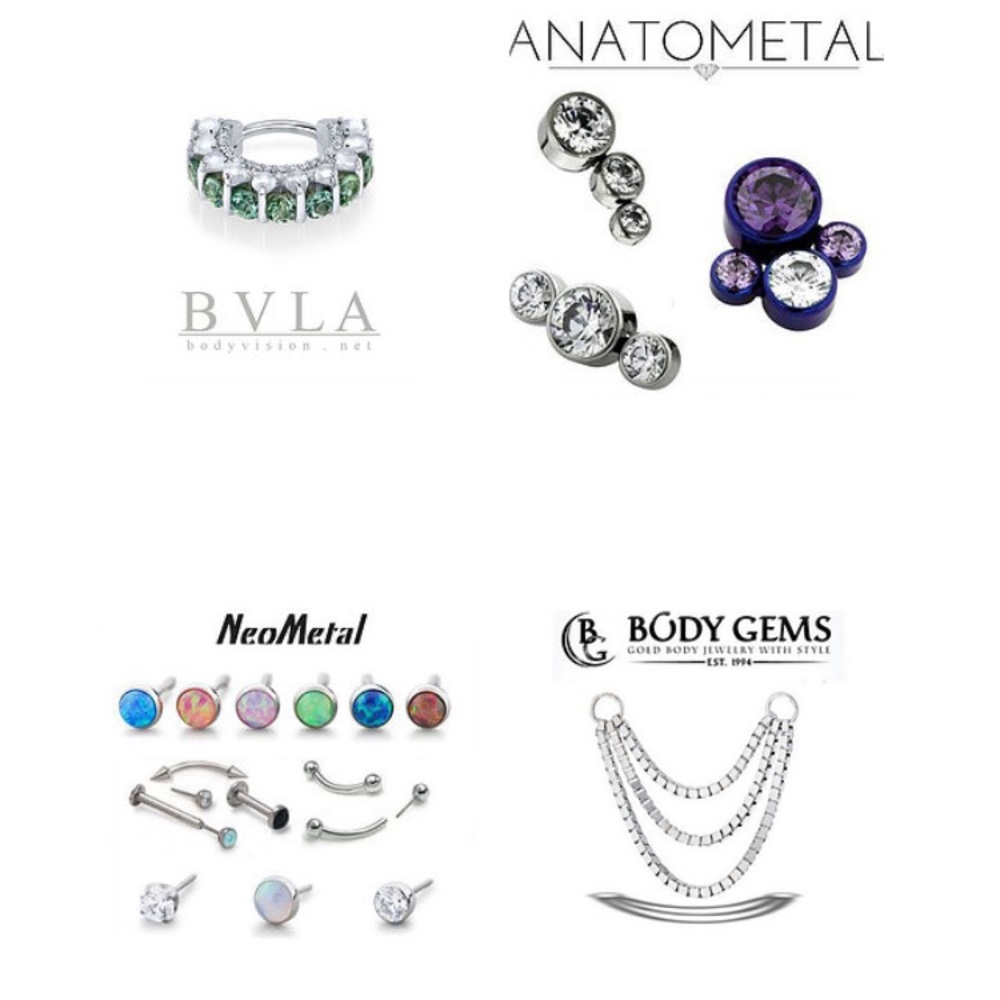 14G/16G/18G/20G body jewelry